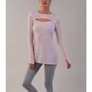 Gymshark Long Sleeve Cut Out Shirt